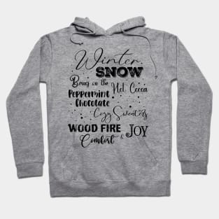 Winter Snow Hoodie